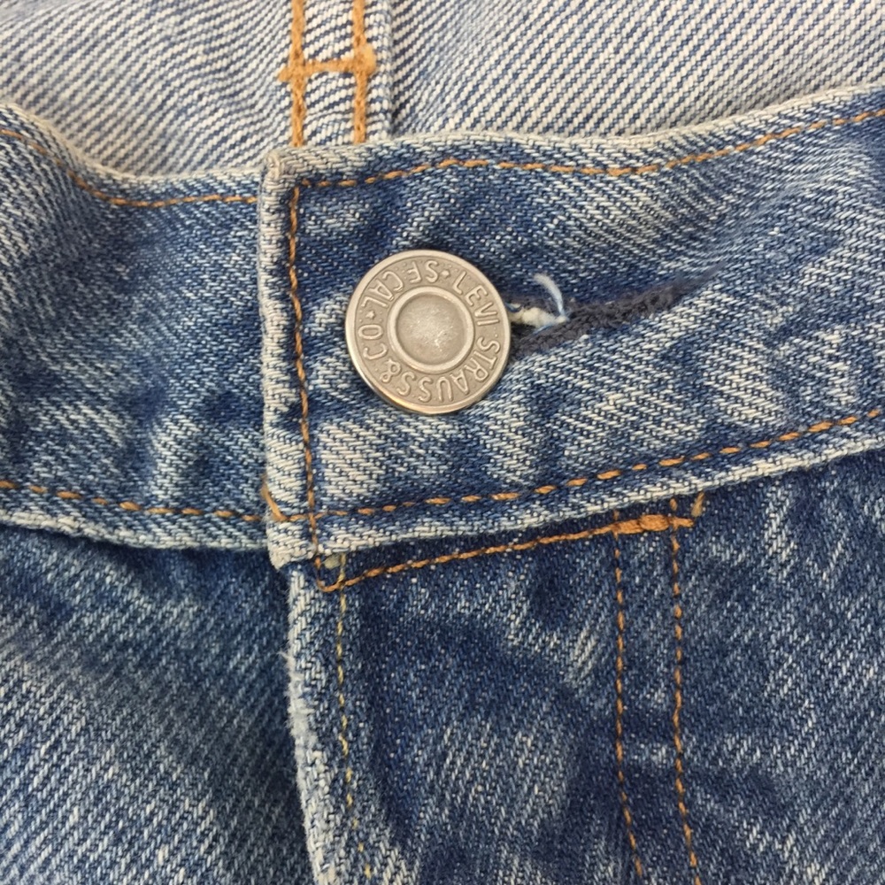 🦋LEVIS 501 CT Stacked Patch Denim - Picture 4 of 7